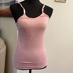 Pink.  SET OF 4) Control Women's Camisole Top 
White 
Beige
Black………Shapermint